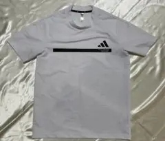 adidas メンズ ゴルフ 半袖 モックネックシャツ Lサイズ