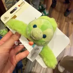香港ディズニー　ぬいぐるみ風　バンスクリップ　髪飾り　ヘアクリップ　オルメル