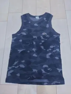 A BATHING APE BAPE 迷彩 ノースリーブ Tシャツ Mのサムネイル