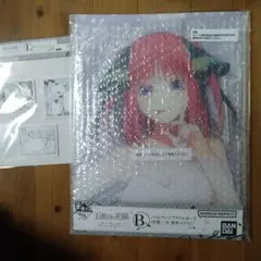 五等分の花嫁一番くじ　B賞バストアップアクリルボード（中野二乃）おまけ付　　匿名