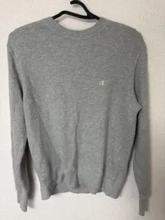 Champion グレー クルーネック スウェット