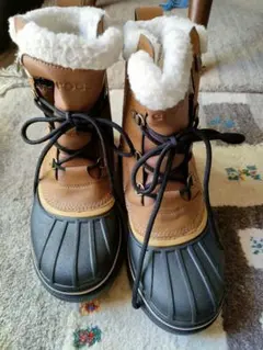 試着のみCrocsブーツ ブラウン