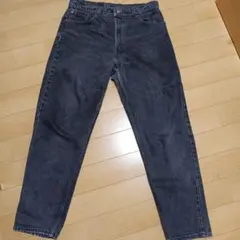 Levi's 550 ブラックデニム W36L32