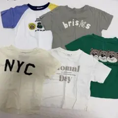 100cm Tシャツ 5枚セット　男の子　まとめ売りのサムネイル