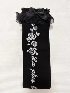 しまむら　青木美沙子　オーバーニーソックス　薔薇
