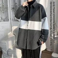 メンズ カーディガン 2XL 長袖シャツ アウター