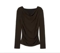 専用！BLOSSOM TIEN COWL T-SHIRT BROWN Mサイズ