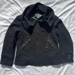 00s archive 海外 ウィメンズ シティガール ギミック フーディ ラメ