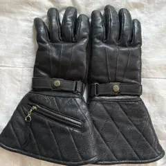 美品】Buco ホースハイド レザー ガントレット グローブ 黒 サイズ8