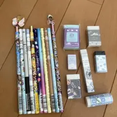 鉛筆 消しゴム 文房具セット まとめ売り