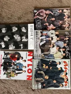 Snow man 表紙雑誌セット（BARFOUT!, NYLON, anan）