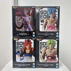 【未開封】ドラゴンボール フィギュア 4体セットブロリー&ジャネンバ&ゴジータ