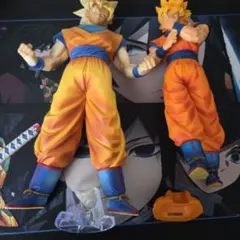 ドラゴンボール 孫悟空 超サイヤ人 フィギュア 2点セット