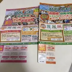 むさしの村 1日入場券 4枚のサムネイル