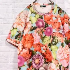 Paul Smith Jeans 花柄 総柄 フラワー Tシャツ ポールスミス