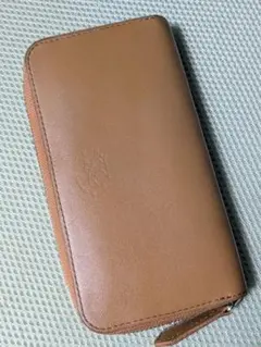 革蛸ラウンドジップ本革長財布 ファスナーバイカーズウォレットライダースウォレット