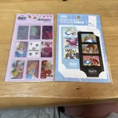 アリス・イン・ワンダーランド ステッカー 2枚セット