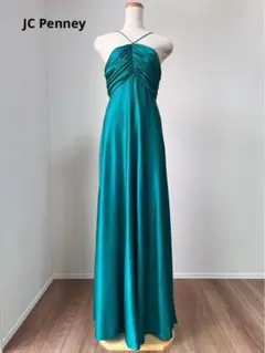 ☆美品☆ケイミー　ジャージーワンピース　エレガンス　ターコイズブルー　7号　高級 ☆美品☆ケイミー ジャージーワンピース エレガンス ターコイズブルー
