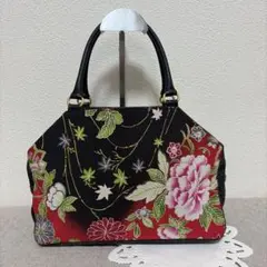 【美品】シンクビー！和柄デニムバッグJapanesePatternBag⁠のサムネイル