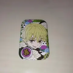 鬼滅の刃 まるかく缶バッジ 我妻善逸