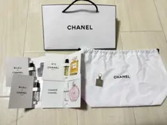 CHANEL 巾着＆ミニ香水セット
