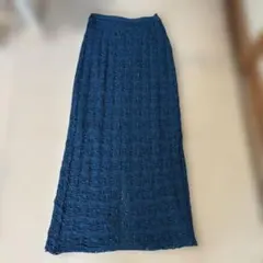 美品⭐︎JILLSTUART タイトスカート ブルー レースのサムネイル