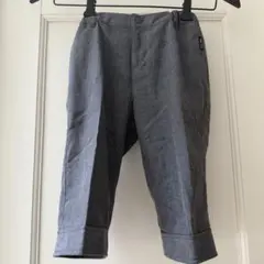 コムサイズム　130 フォーマルパンツ　グレー　ハーフパンツ　結婚式　発表会