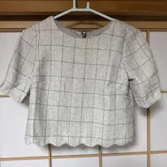 チェック柄ツイード風セットアップ　ジルスチュアート　Sサイズ