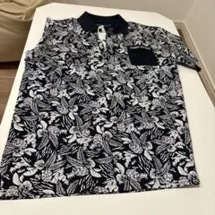 美品　TOMMY HILFIGER 花柄ポロシャツ LL ゴルフウェア