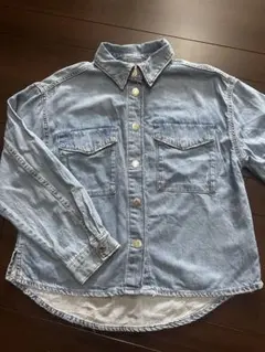ZARA ライトブルー デニムジャケット 11-12