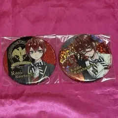 ツイステ　リドル namco 缶バッジ 制服　実験着　ナムコ