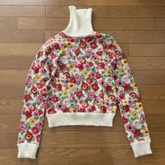 Dolce&Gabbana ドルガバ 花柄 タートルネック ニット レディースのサムネイル