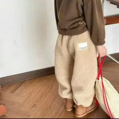 新品 韓国子供服 ボアパンツ フリース 海外子供服 おしゃれ