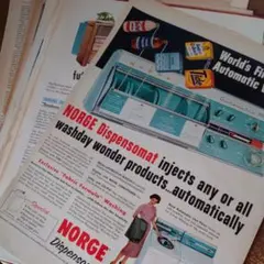 B410 洋書 ヴィンテージ 雑誌 切り離し 40枚 紙物 ジャンクジャーナル