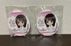 櫻坂46 森田ひかる 2ndツアー2022 イラスト 缶バッジ 同柄 2個セット