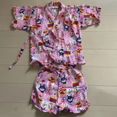 アンパンマン　甚平 95cm ピンク
