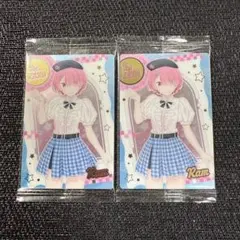 ⭐︎Re:ゼロから始める異世界生活カードウエハース ５弾　ラムSP 2枚セット