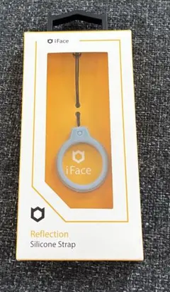 [ハミィ] iFace スマホ 携帯ストラップ シリコン (ペールブルー)のサムネイル