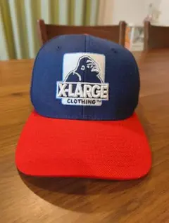 XLARGE STARTER スナップバックキャップ 20X1 ネイビー/赤