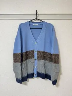グミ様【美品】デザイン性◎ ニットカーディガン FREAK'S STORE