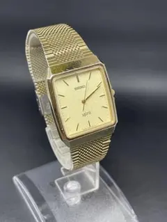 SEIKO SPIRIT 5E31-5A60 スクエア 純正メタルブレス 稼働 - メルカリ