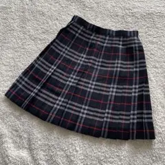 BURBERRYS ノバチェック ウール プリーツスカート 160