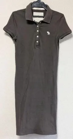 アバクロンビー　ニューヨーク　ストレッチ　ポロシャツワンピース 　XL
