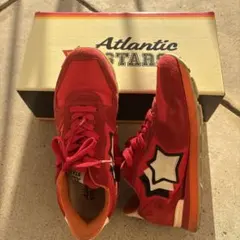 Atlantic Stars レッド スニーカー　42 26.5cm