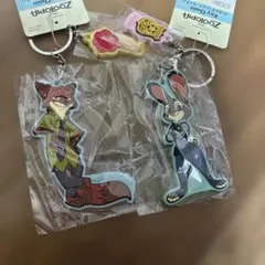 ズートピア ニック・ジュディ キーホルダーセット