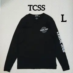 TCSS ロンT　ブラック　L サイズのサムネイル