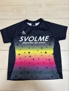 SVOLME 半袖プラクティスシャツ グラデーション スター柄のサムネイル