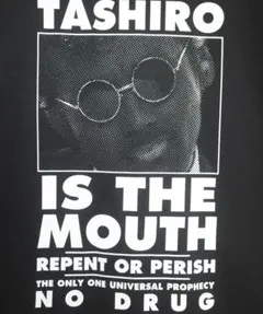 TASHIRO IS THE MOUTH L/S TEE TITM-B02 黒