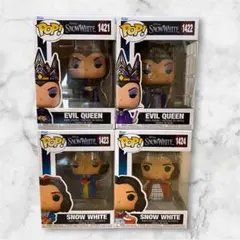 【新品未開封✨️】 Funko POP! ディズニー 白雪姫 フィギュア 4体のサムネイル