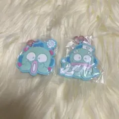 ピノコ&サンリオキャラクターズ　ラバーマスコット　ハンギョドン